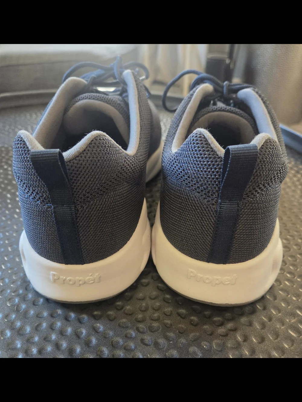 NWOT Propet Men's Slate Blue Mesh Lace-Up Sneakers